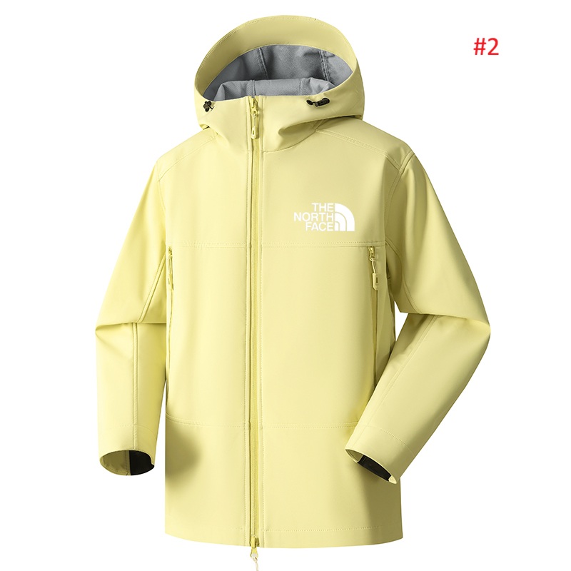 The North Face מעיל סופטשל עם כובע – תמונה 3