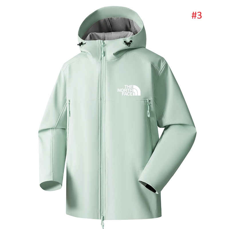 The North Face מעיל סופטשל עם כובע – תמונה 4