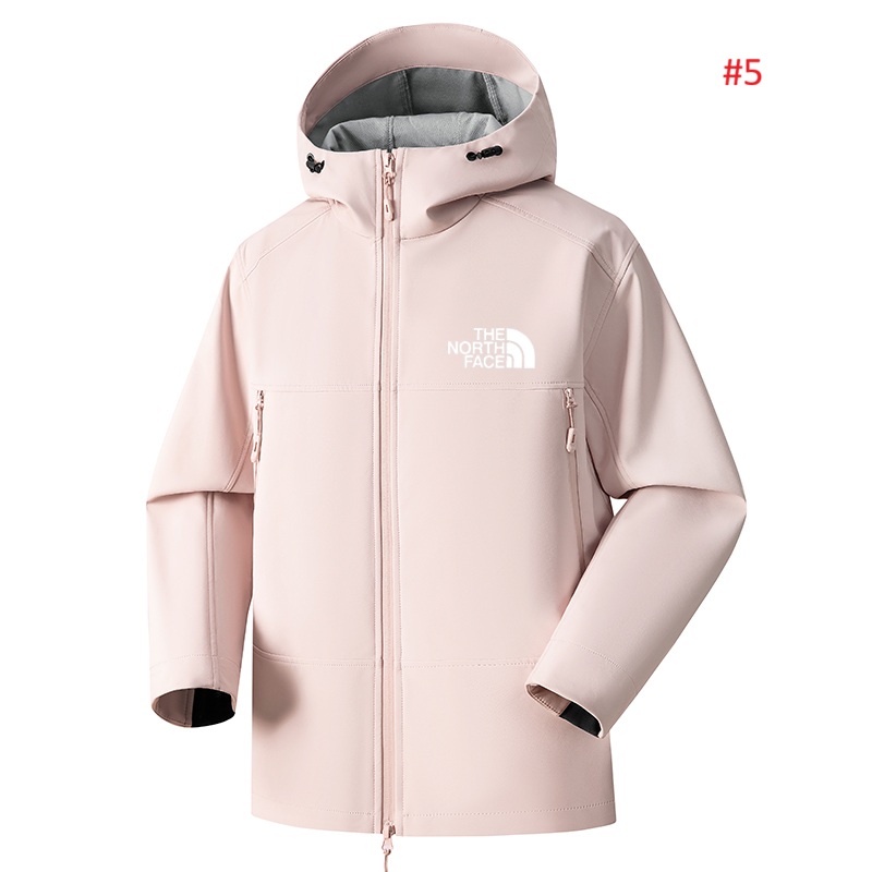 The North Face מעיל סופטשל עם כובע – תמונה 6