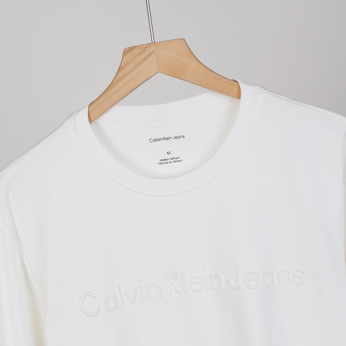Calvin Klein Jeans טי-שירט לוגו שרוול ארוך לגברים – תמונה 6