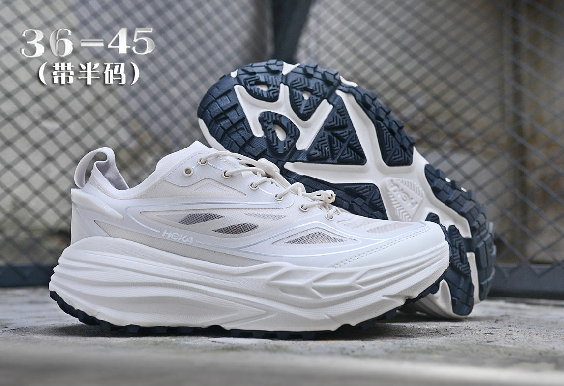 HOKA נעלי טראיל מרופדות עם שרוך מהיר – תמונה 10