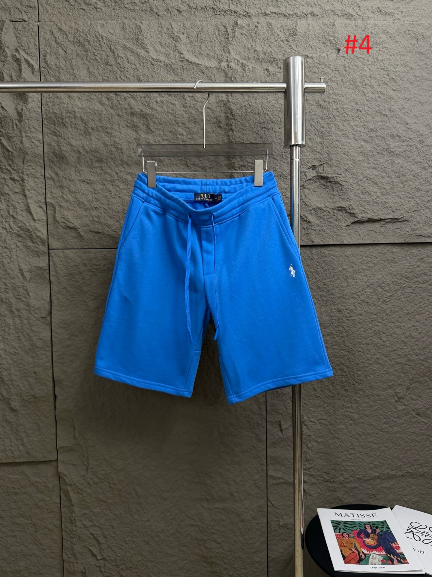 Polo Ralph Lauren שורטס טרנינג לגברים עם לוגו – תמונה 5