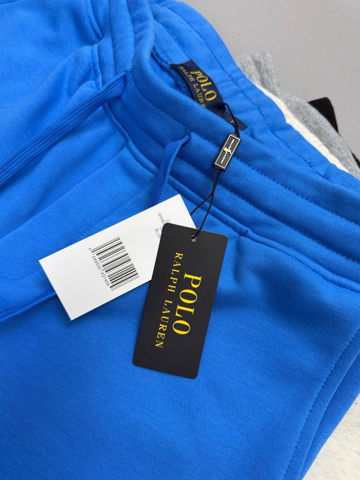 Polo Ralph Lauren שורטס טרנינג לגברים עם לוגו – תמונה 6