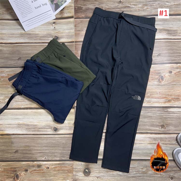 THE NORTH FACE מכנסי טיולים עם חגורה וכיסי רוכסן – תמונה 2
