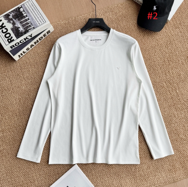 Emporio Armani EA7 טי שירט לגבר שרוול ארוך – תמונה 3