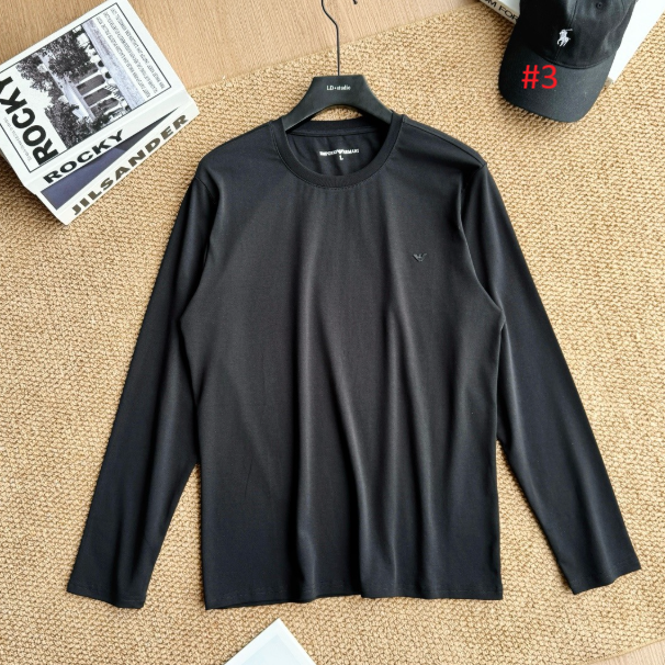 Emporio Armani EA7 טי שירט לגבר שרוול ארוך – תמונה 4
