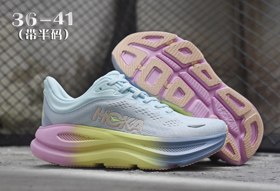 HOKA נעלי ריצה Bondi 8 ריפוד מקסימלי – תמונה 12