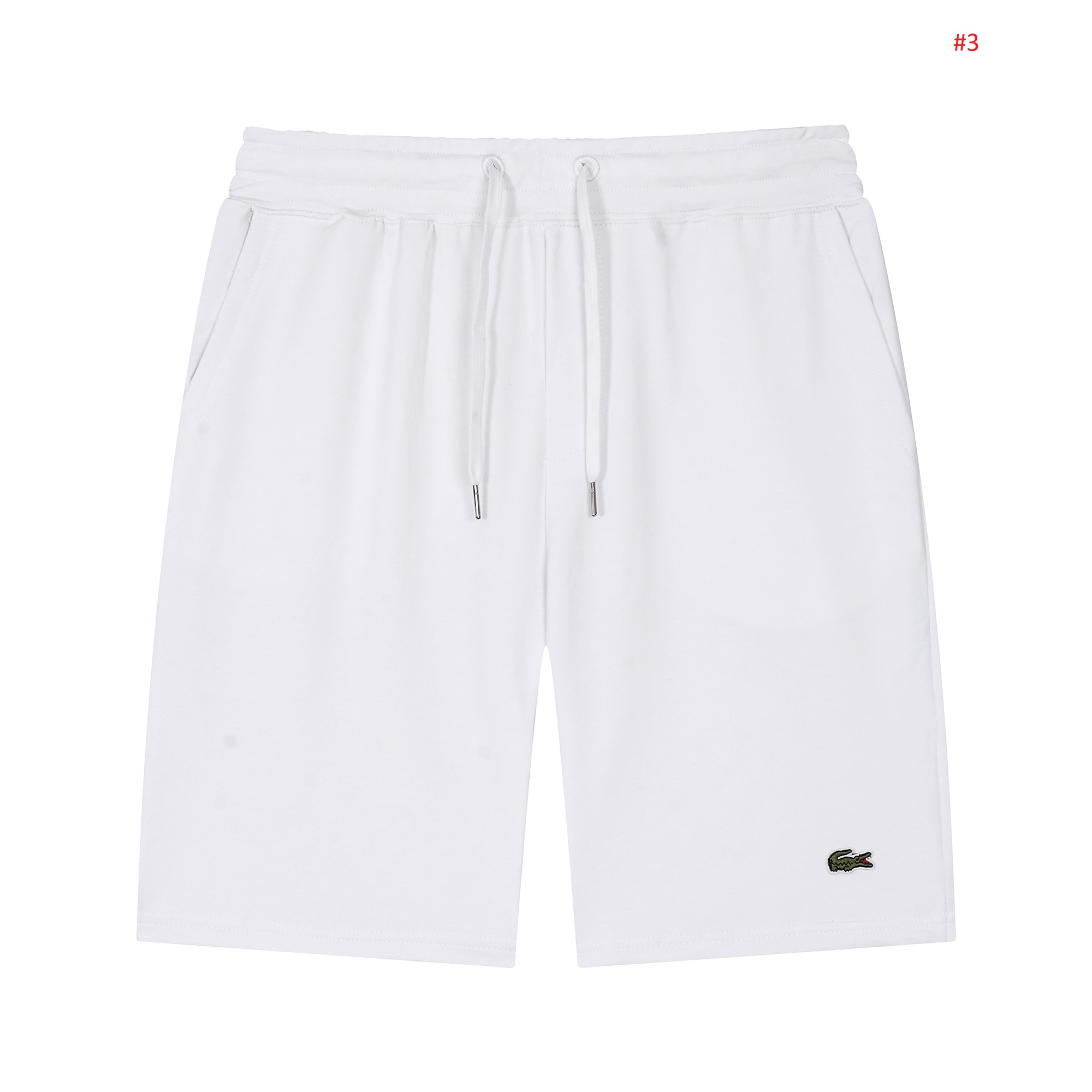 Lacoste שורטס טרנינג לגברים עם לוגו תנין – תמונה 4
