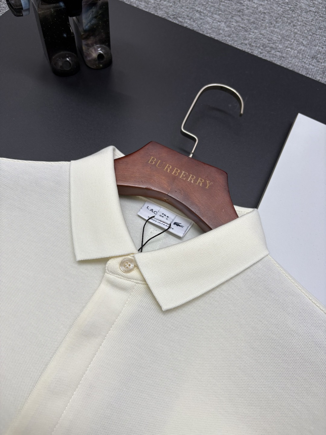 LACOSTE חולצת פולו לגברים 555-2 – תמונה 8