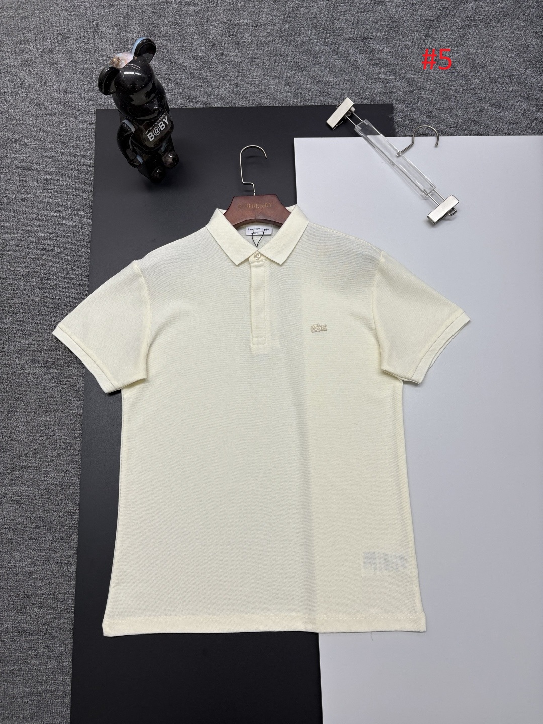 LACOSTE חולצת פולו לגברים 555-2 – תמונה 6