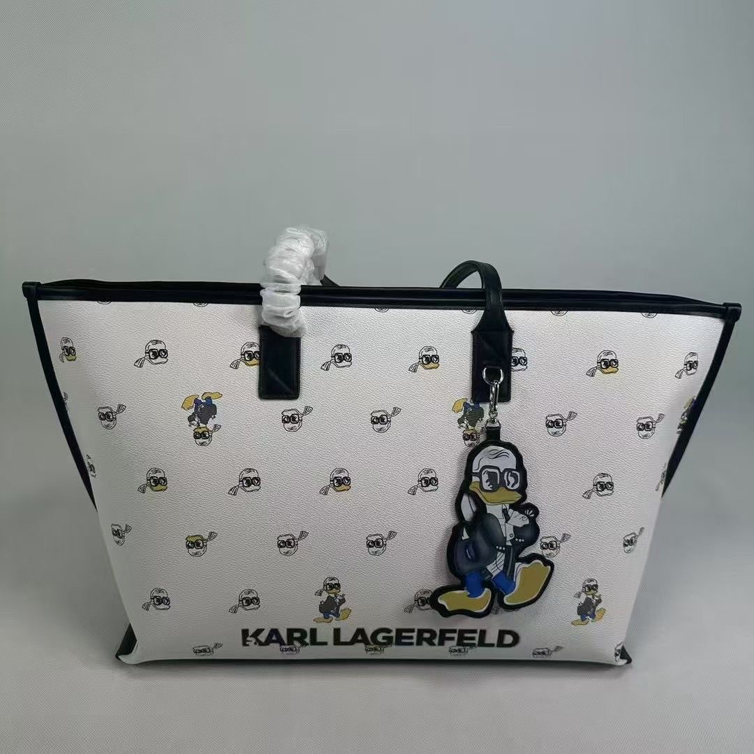 KARL LAGERFELD תיק טוט Disney Donald Duck – תמונה 4