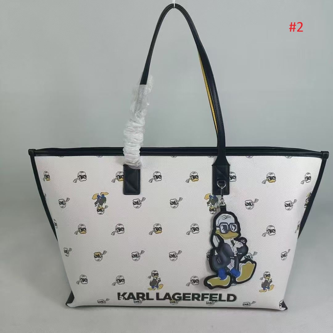 KARL LAGERFELD תיק טוט Disney Donald Duck – תמונה 3