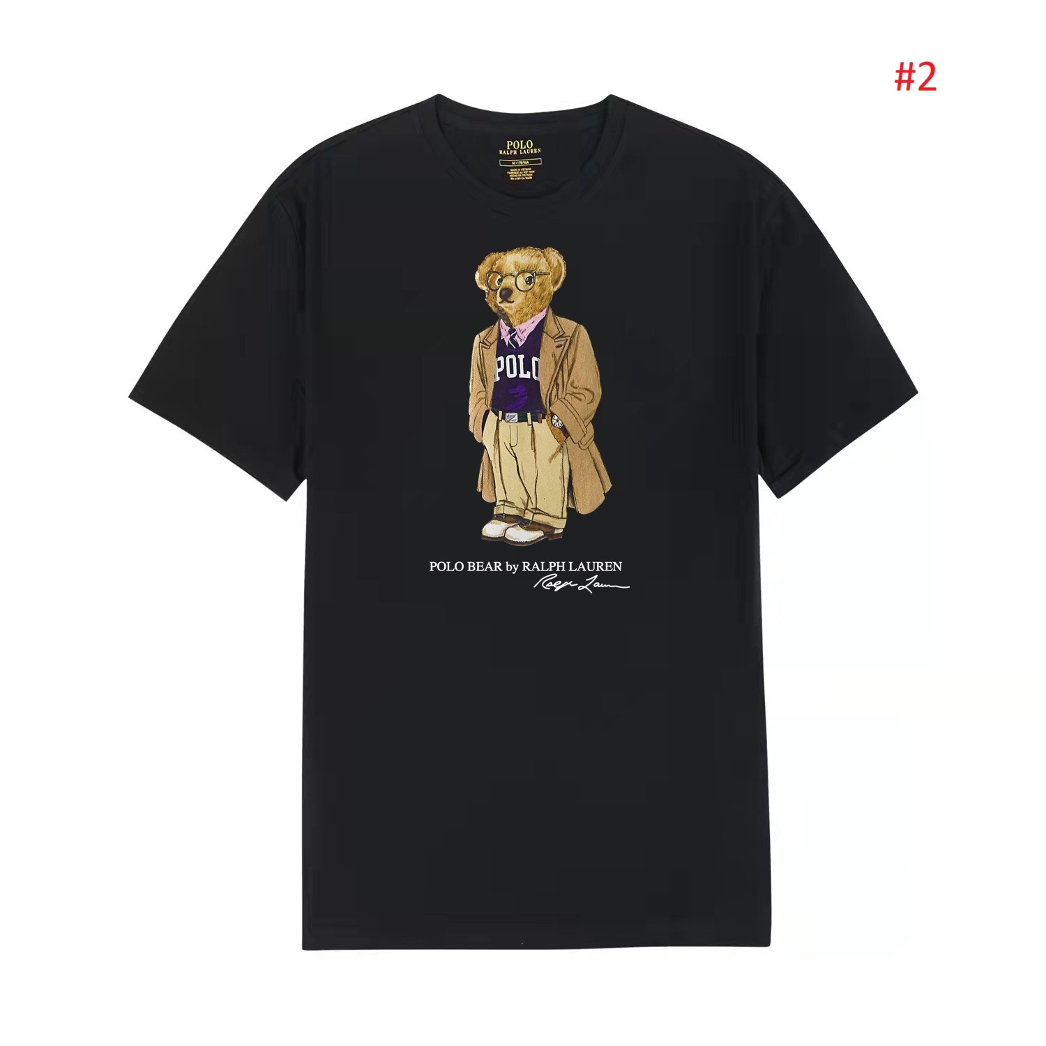 POLO RALPH LAUREN חולצת טי לגברים עם הדפס Polo Bear – תמונה 3