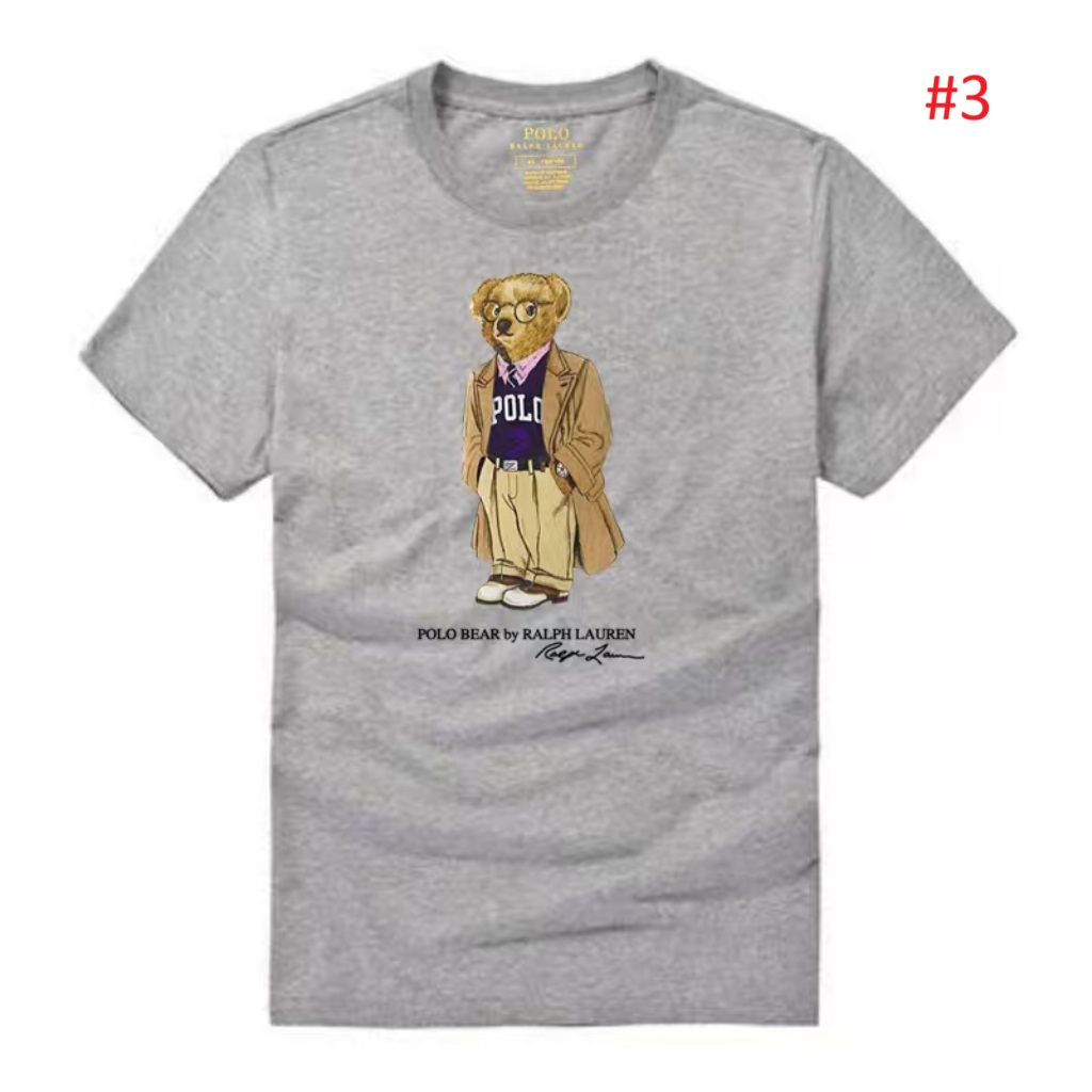POLO RALPH LAUREN חולצת טי לגברים עם הדפס Polo Bear – תמונה 4