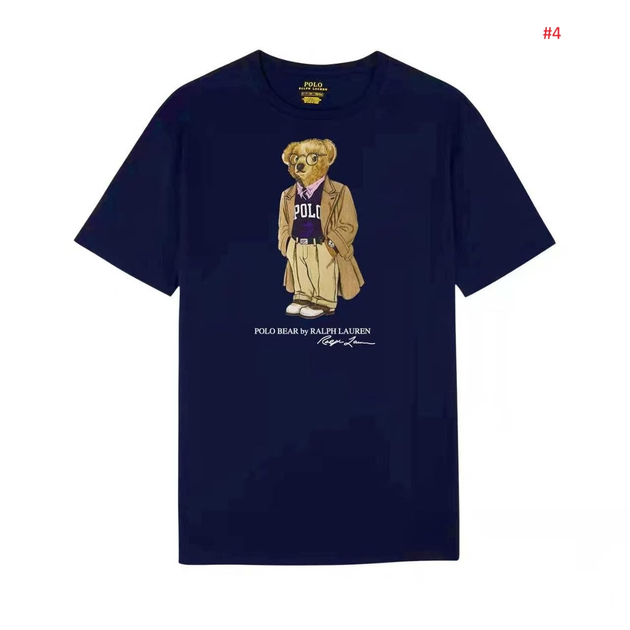 POLO RALPH LAUREN חולצת טי לגברים עם הדפס Polo Bear – תמונה 5