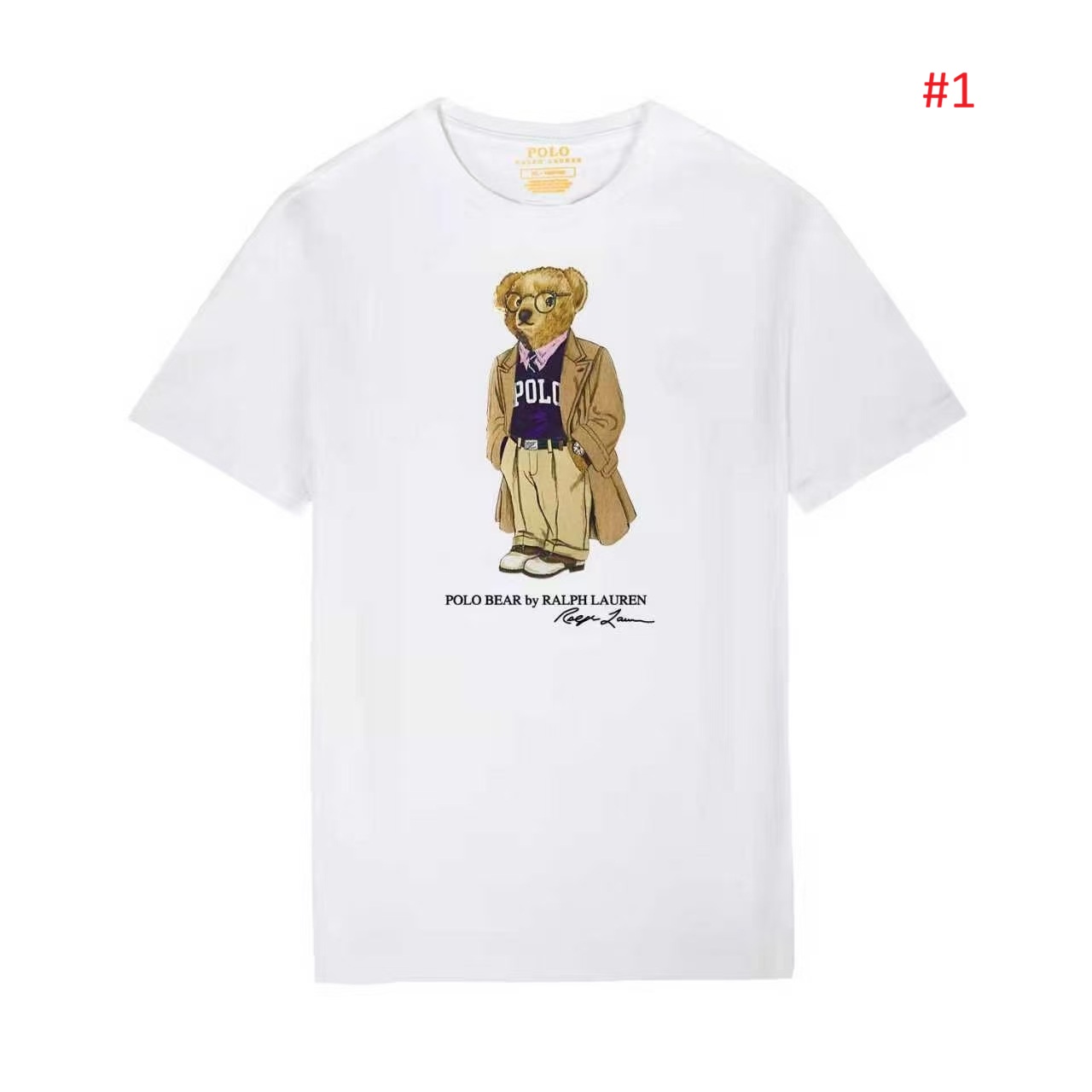 POLO RALPH LAUREN חולצת טי לגברים עם הדפס Polo Bear – תמונה 2