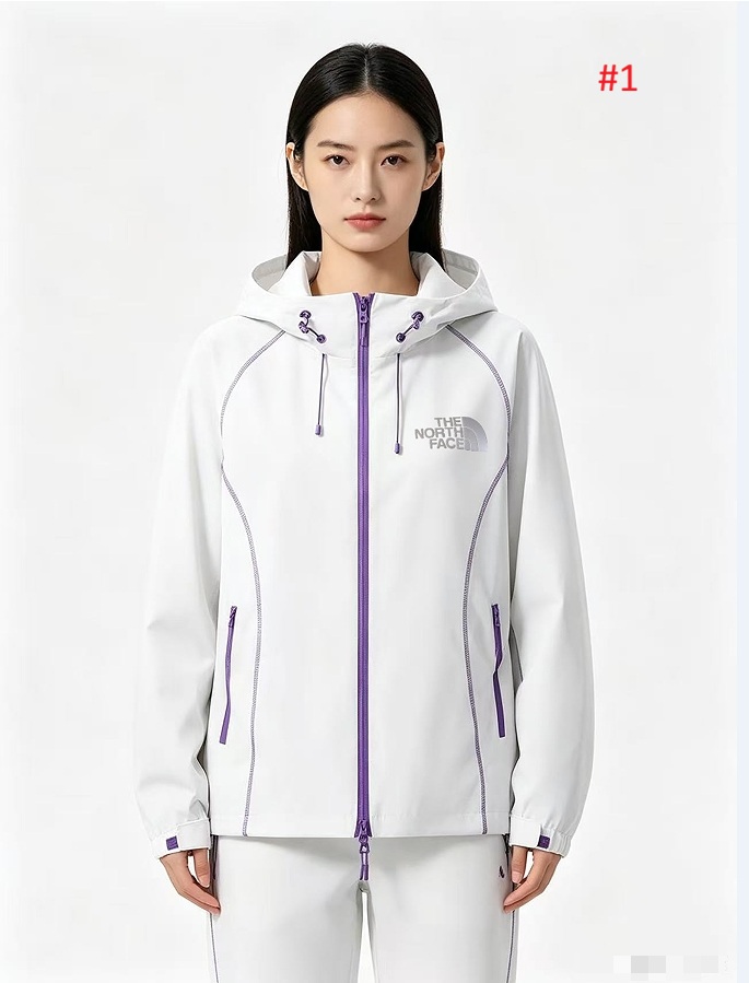 The North Face מעיל רוח קל עם כובע – תמונה 2