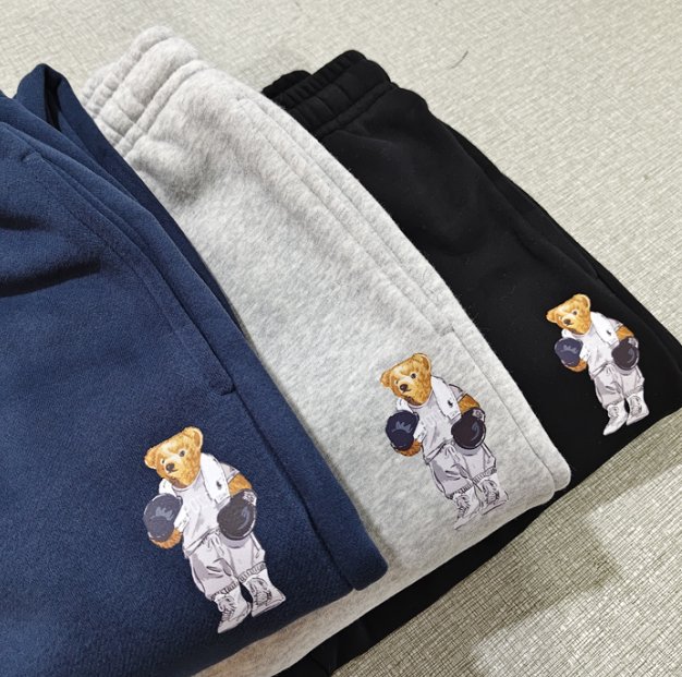 POLO RALPH LAUREN מכנסי ג'וגר לגבר Polo Bear – תמונה 7