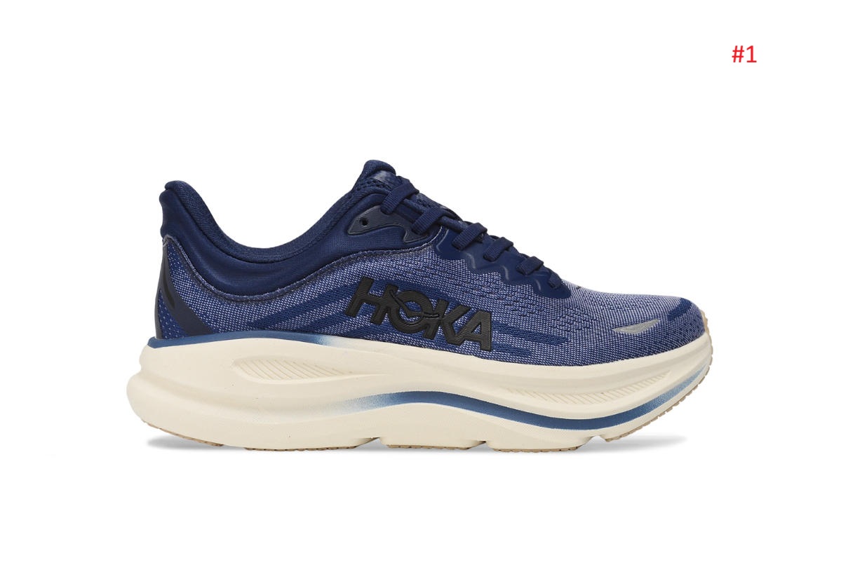 HOKA נעלי ריצה Bondi 9 מרופדות – תמונה 2