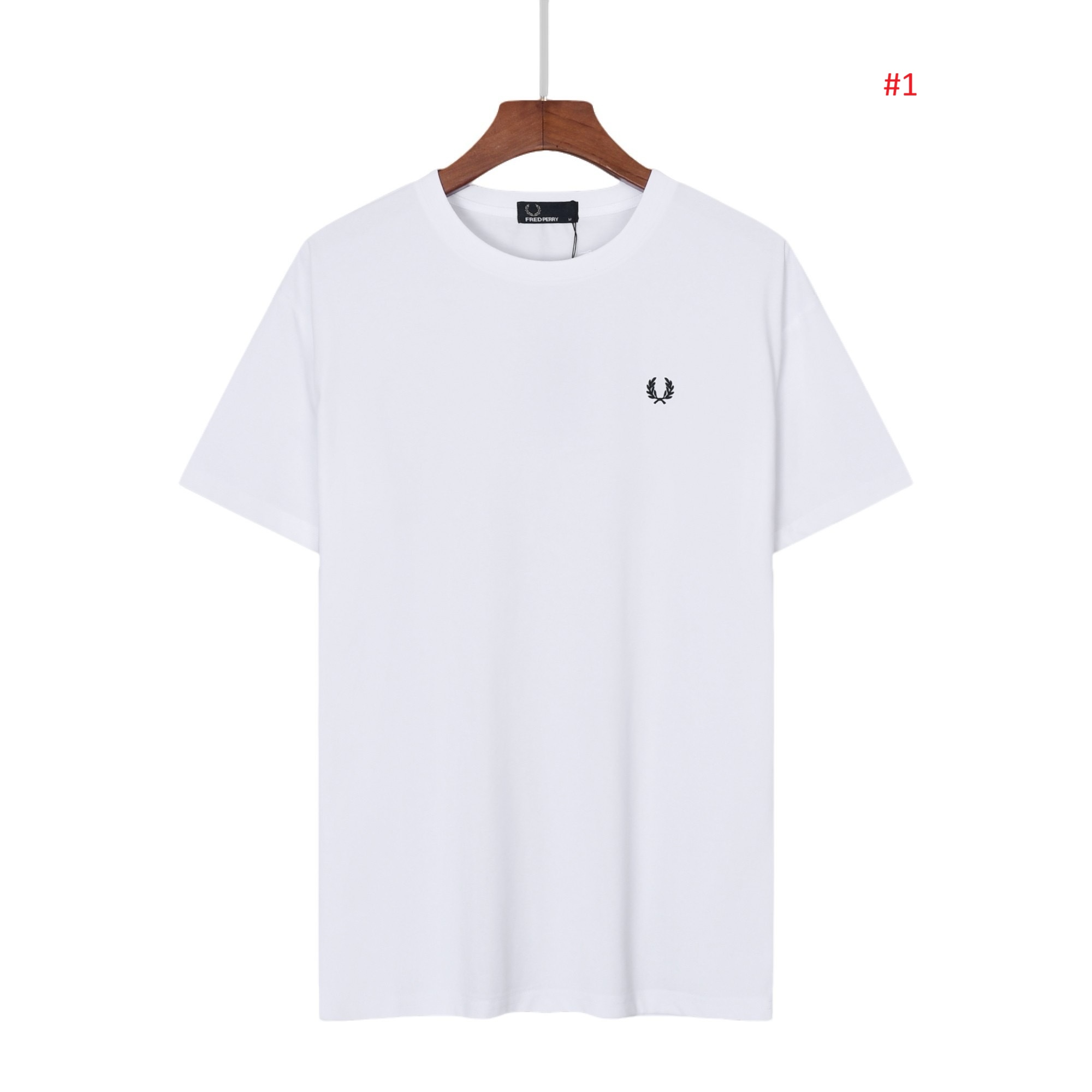 FREDPERRY טי-שירט עם לוגו רקום – תמונה 2