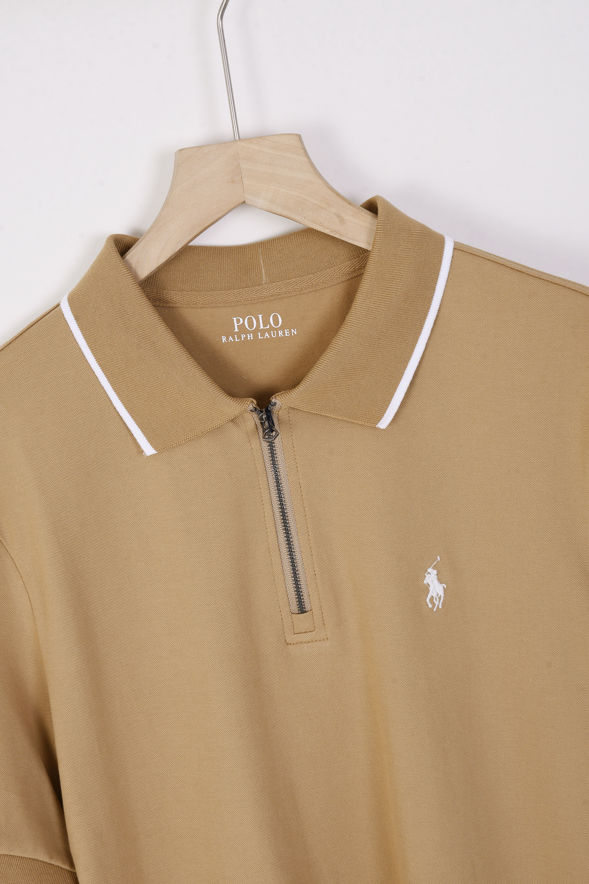 Polo Ralph Lauren חולצת פולו רוכסן לגברים – תמונה 6