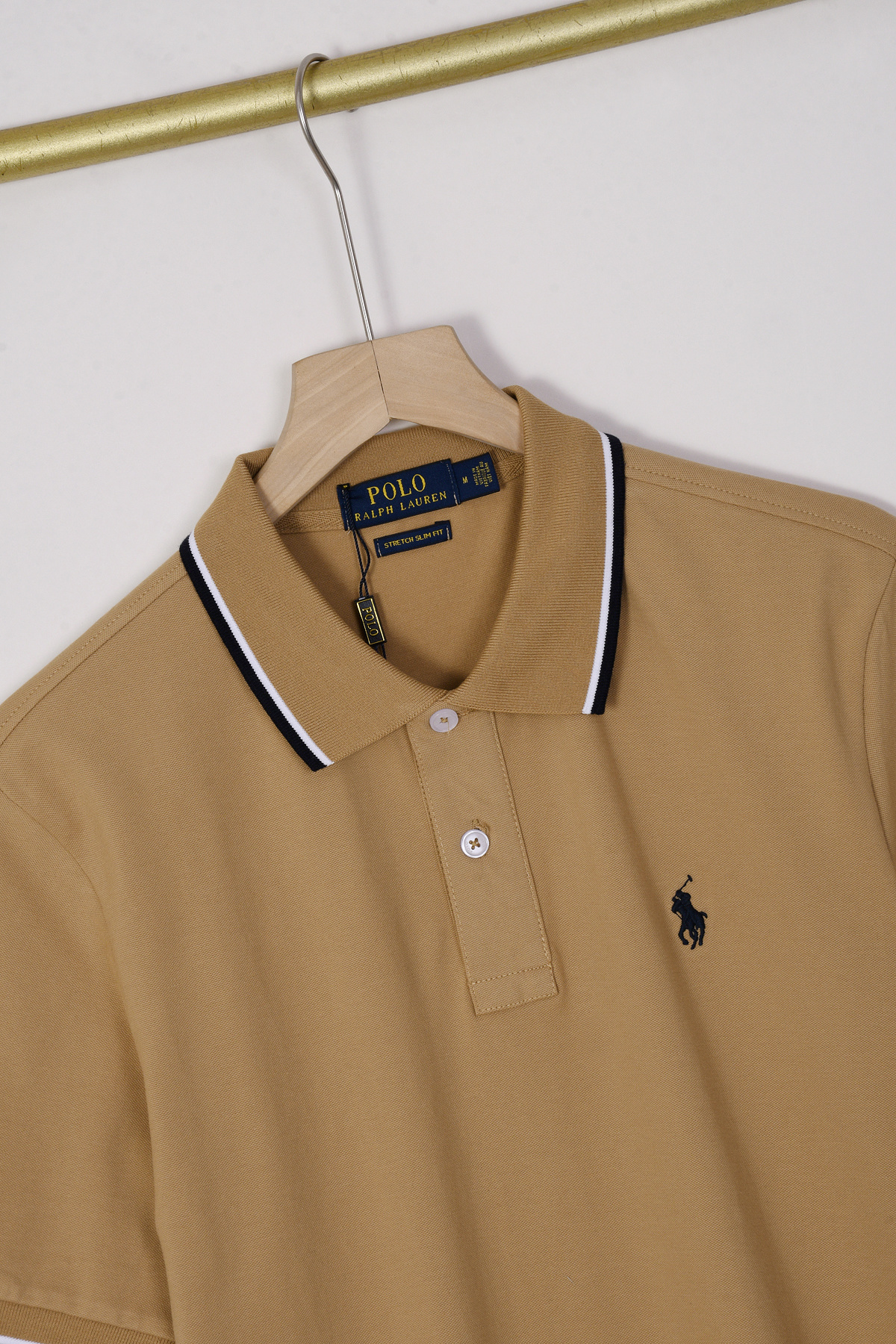 Polo Ralph Lauren חולצת פולו לגברים Stretch Slim Fit – תמונה 6