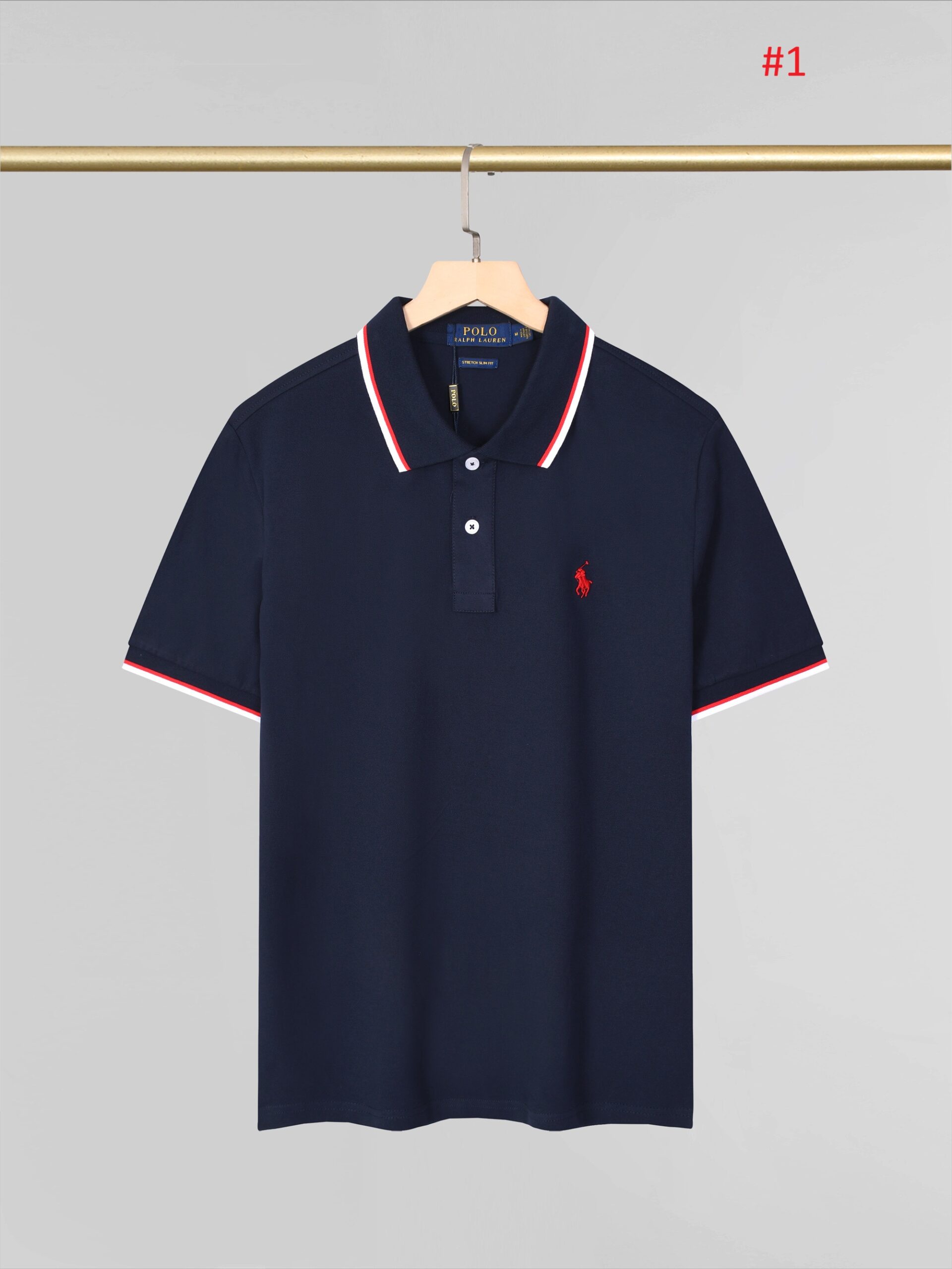 Polo Ralph Lauren חולצת פולו לגברים Stretch Slim Fit – תמונה 2
