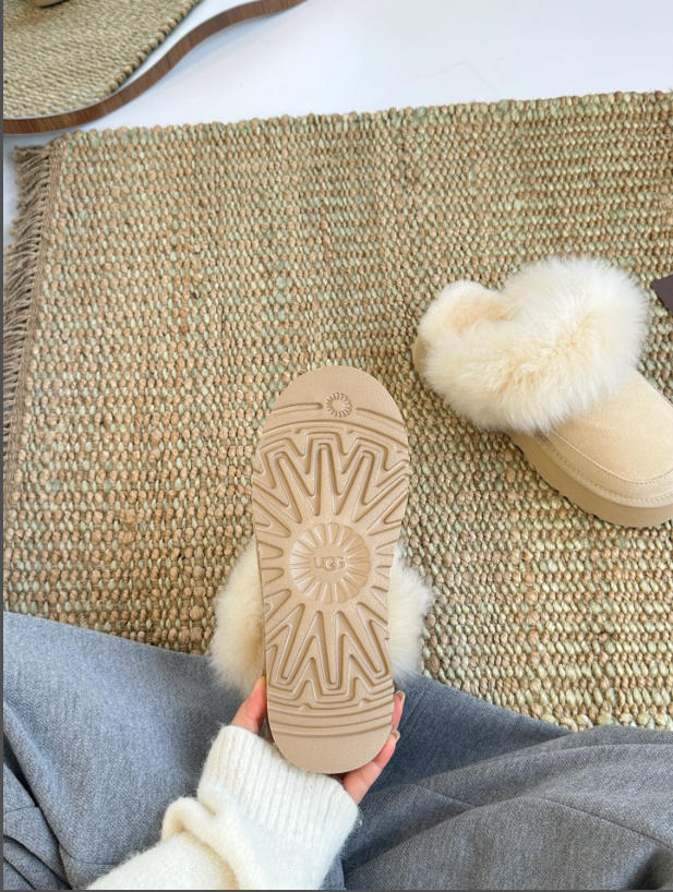 UGG כפכפי בית פרוותיים פלטפורמה – תמונה 5