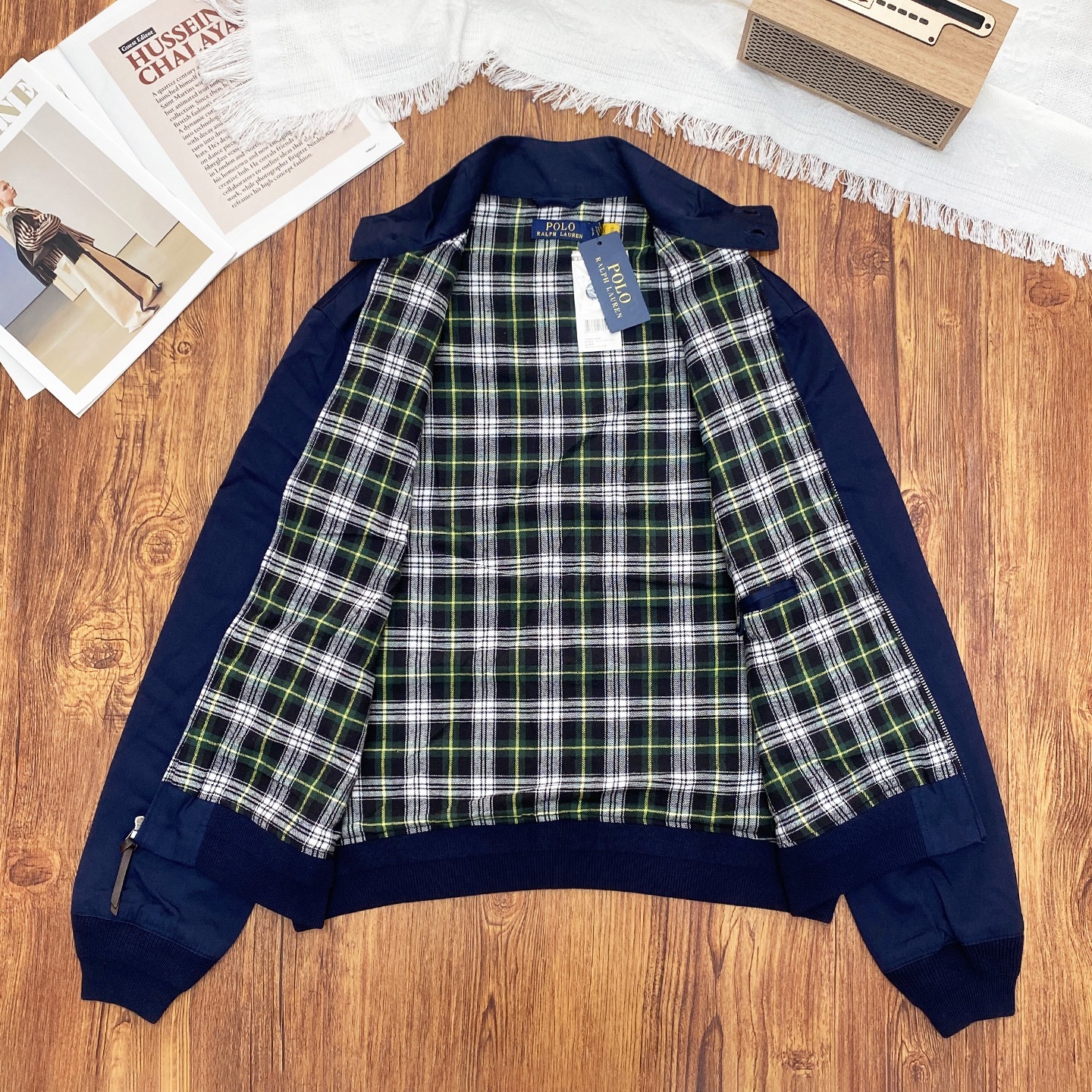 POLO RALPH LAUREN מעיל Harrington לגברים – תמונה 5