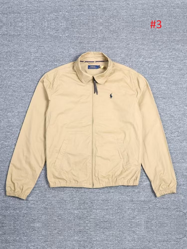 Polo Ralph Lauren ג'קט הרינגטון לגברים עם רוכסן ולוגו רקום – תמונה 4