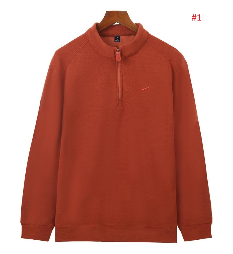 Nike סווטשירט חצי רוכסן לגברים – תמונה 2
