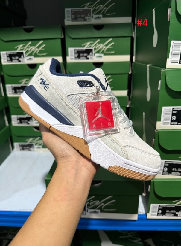 Jordan Flight Court סניקרס לייףסטייל נמוכות – תמונה 5