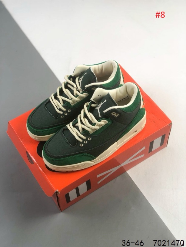 Nike Air Jordan 3 סניקרס כדורסל קלאסיות – תמונה 9
