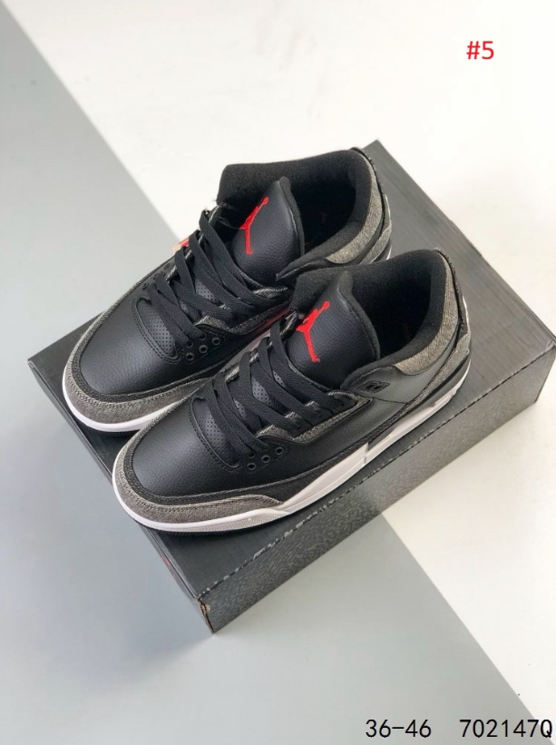 Nike Air Jordan 3 סניקרס כדורסל קלאסיות – תמונה 6