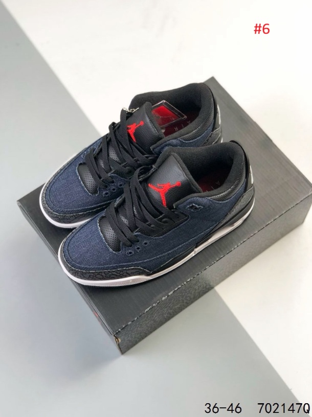 Nike Air Jordan 3 סניקרס כדורסל קלאסיות – תמונה 7