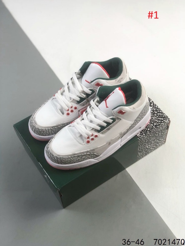 Nike Air Jordan 3 סניקרס כדורסל קלאסיות – תמונה 2
