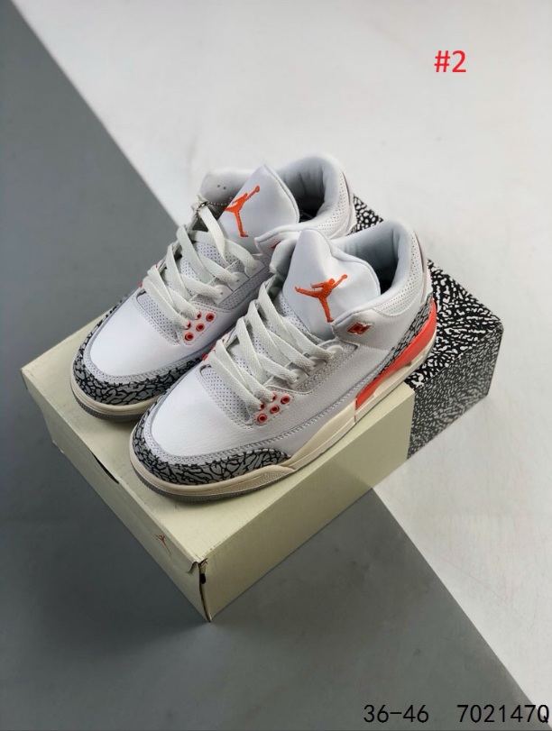 Nike Air Jordan 3 סניקרס כדורסל קלאסיות – תמונה 3