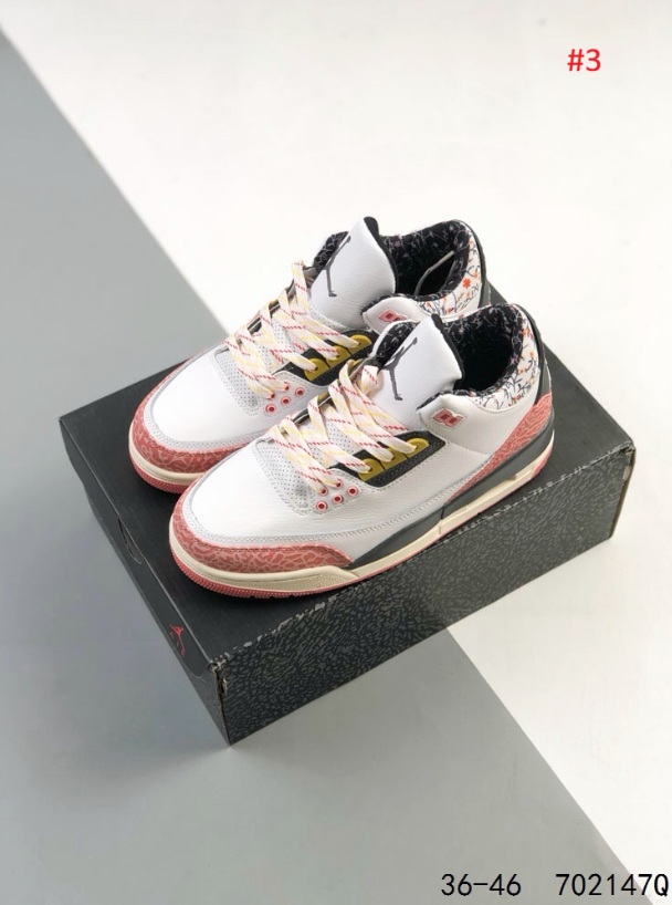 Nike Air Jordan 3 סניקרס כדורסל קלאסיות – תמונה 4