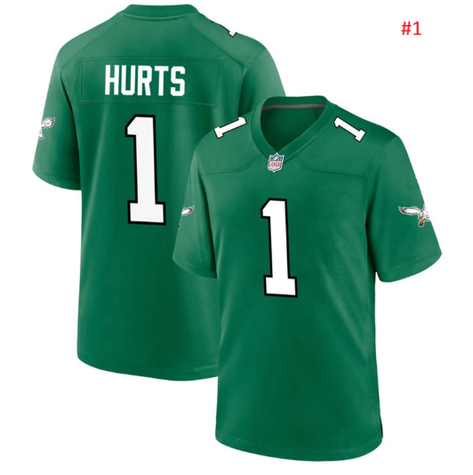 NFL ג'רזי אוהדים Philadelphia Eagles שרוול קצר – תמונה 2