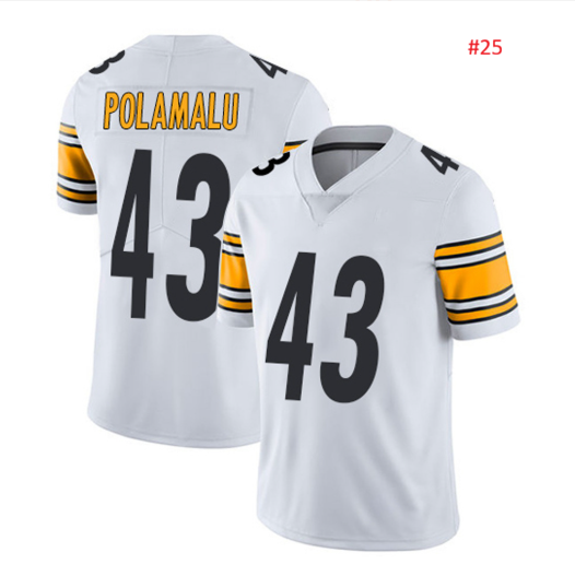 חולצת פוטבול אוהדים לבנה, HEYWARD מספר 97, חזית וגב