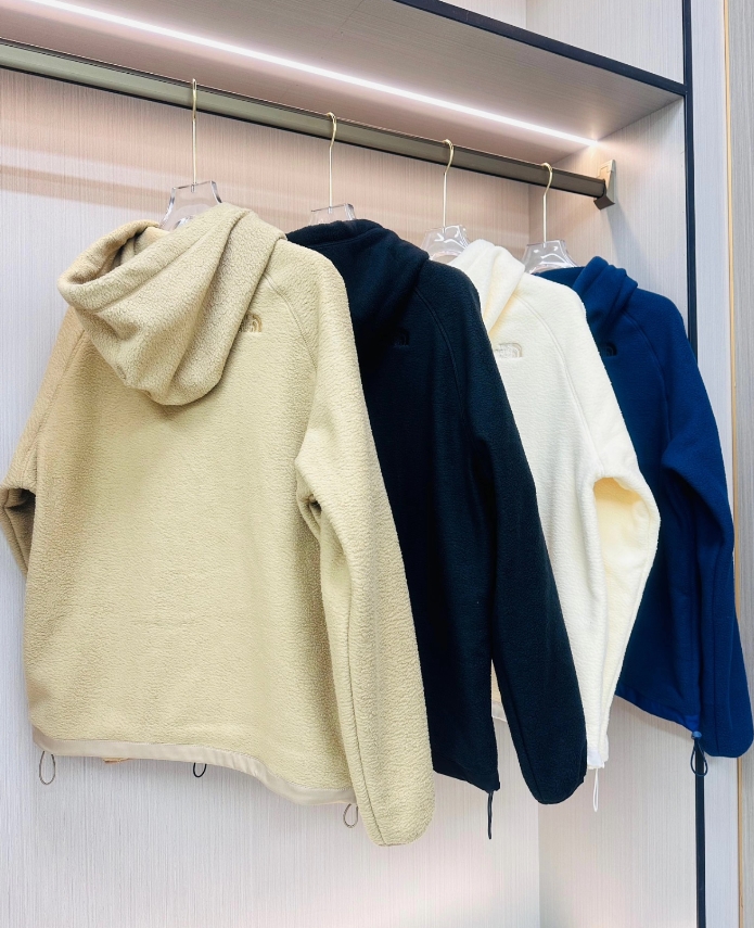 The North Face ז'קט פליס קפוצ'ון עם רוכסן – תמונה 7