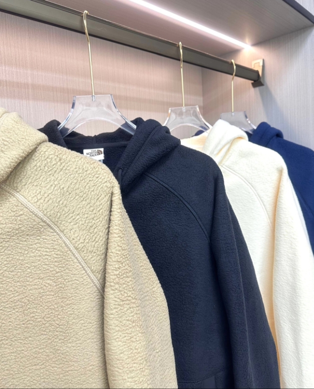 The North Face ז'קט פליס קפוצ'ון עם רוכסן – תמונה 8