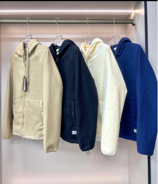 The North Face ז'קט פליס קפוצ'ון עם רוכסן – תמונה 6
