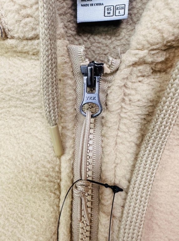 The North Face ז'קט פליס קפוצ'ון עם רוכסן – תמונה 9