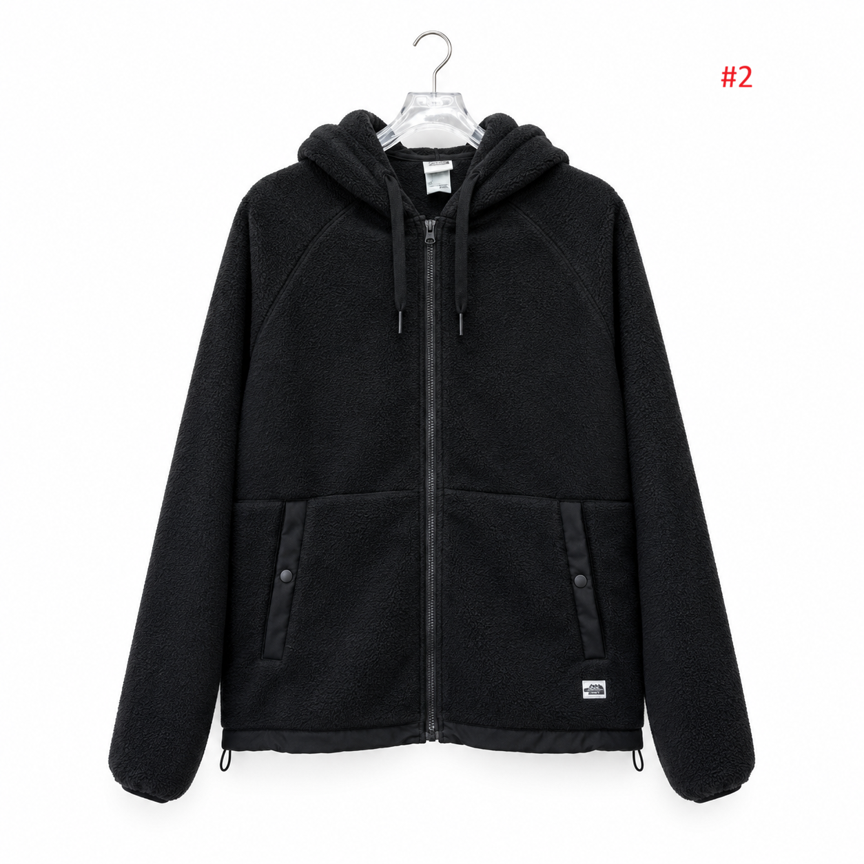 The North Face ז'קט פליס קפוצ'ון עם רוכסן – תמונה 3
