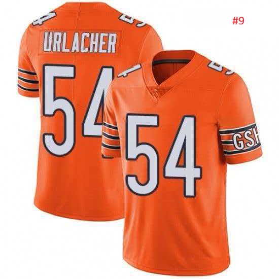 ג'רזי פוטבול Chicago Bears כתום, URLACHER 54, מבט כפול