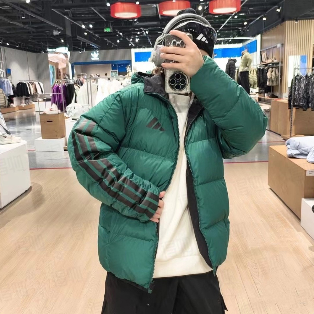 adidas מעיל פוך הפיך לגברים COLD.RDY – תמונה 4