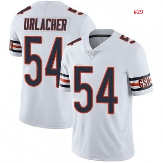 ג'רזי פוטבול Chicago Bears לבן, URLACHER 54, מבט כפול