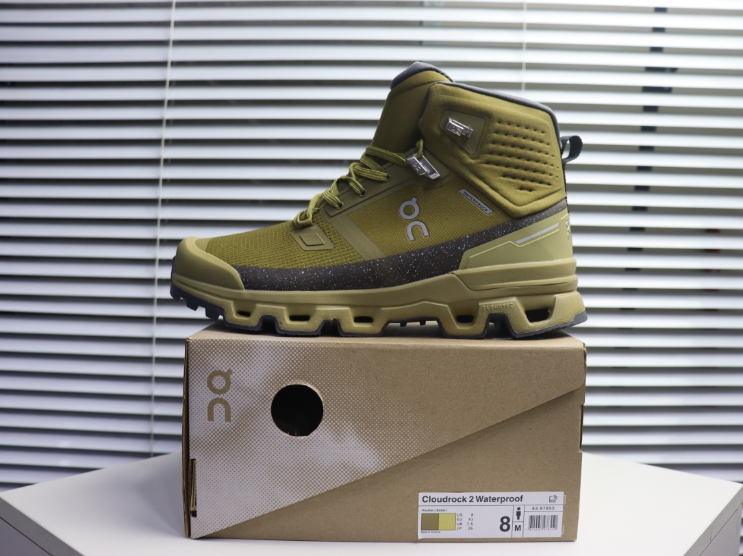 On Cloudrock 2 Waterproof נעלי טרק עמידות במים – תמונה 7