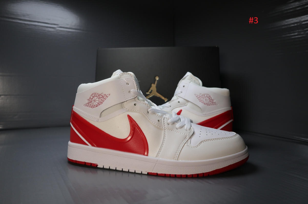 Air Jordan 1 נעלי סניקרס מיד-טופ – תמונה 5